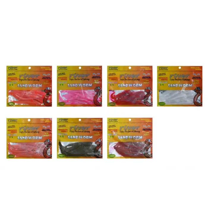 SANDWORM,7 CM ,10P
