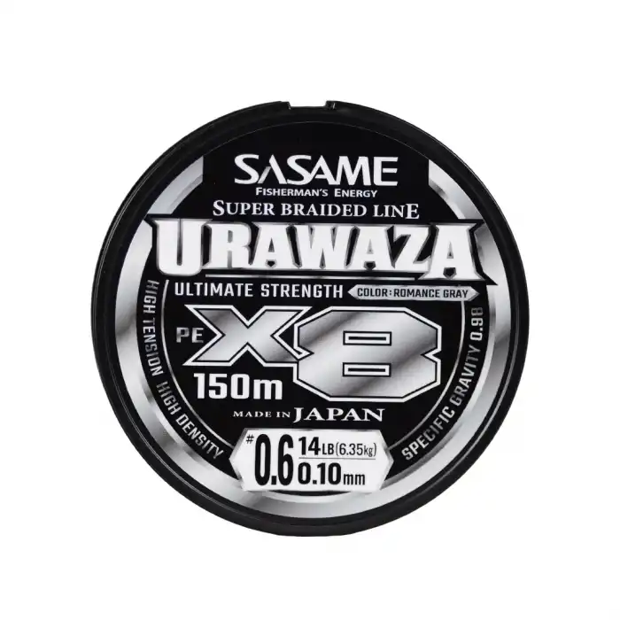 SASAME URAWAZA X8 150M, ROMANCE GRAY İP MİSİNA