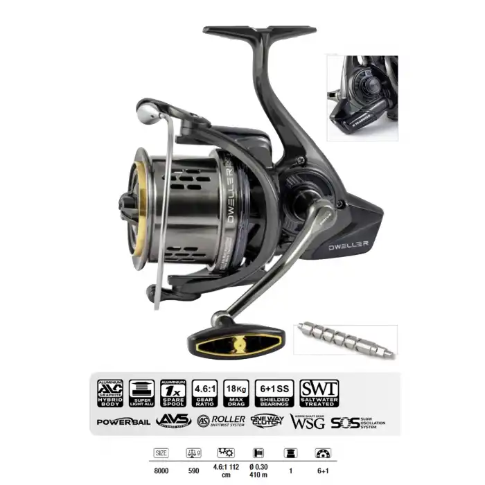 Trabucco DWeller Surf 8000 Surf Olta Makinesi