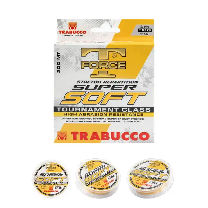Trabucco T-Force Süper Soft 200mt Surf Misinası