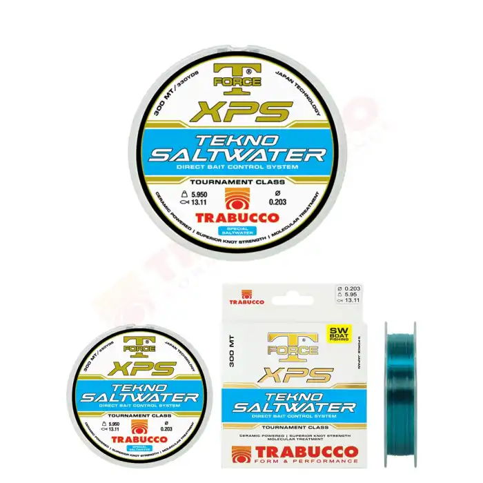 Trabucco T-Force XPS Tekno Saltwater 300mt Olta Misinası