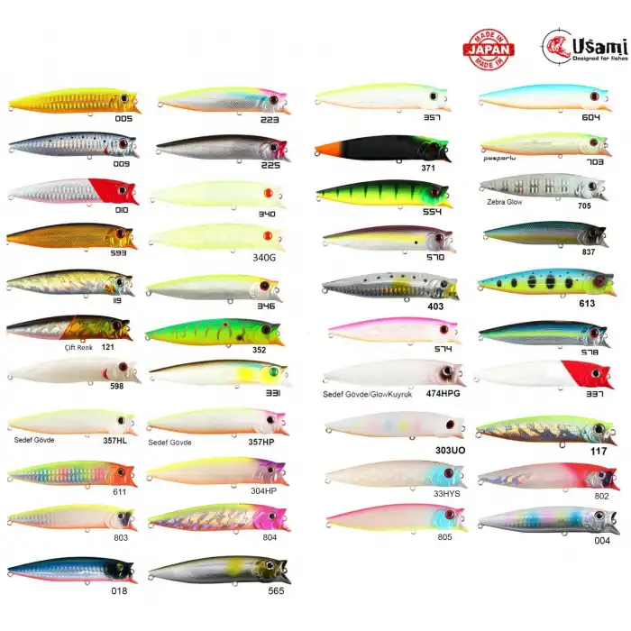 Usami Combo Pop 100F 12.1 G Maket Balık