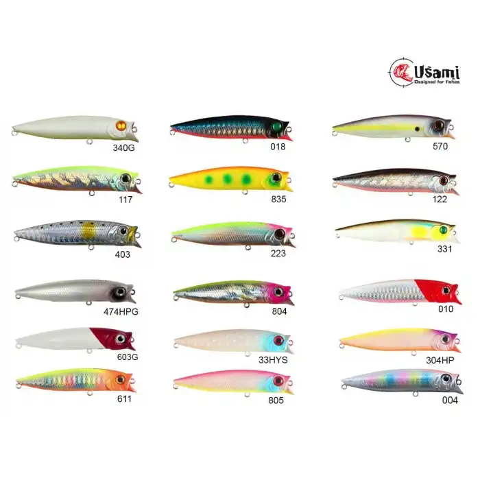 Usami Combo Pop 75F 6.2 G Maket Balık