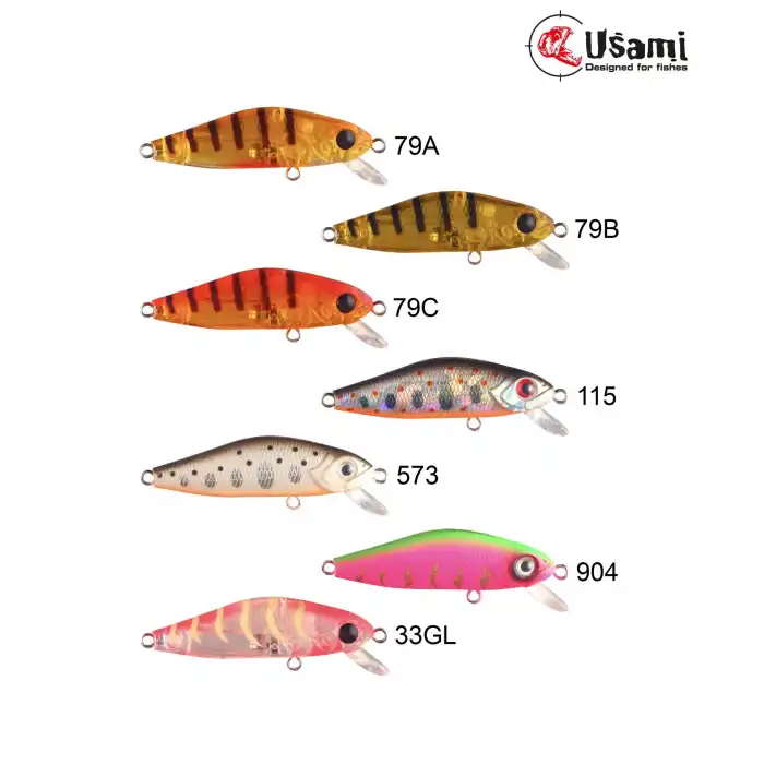 USAMİ MINN SHAD 48F-SR 3.1G MAKET BALIK
