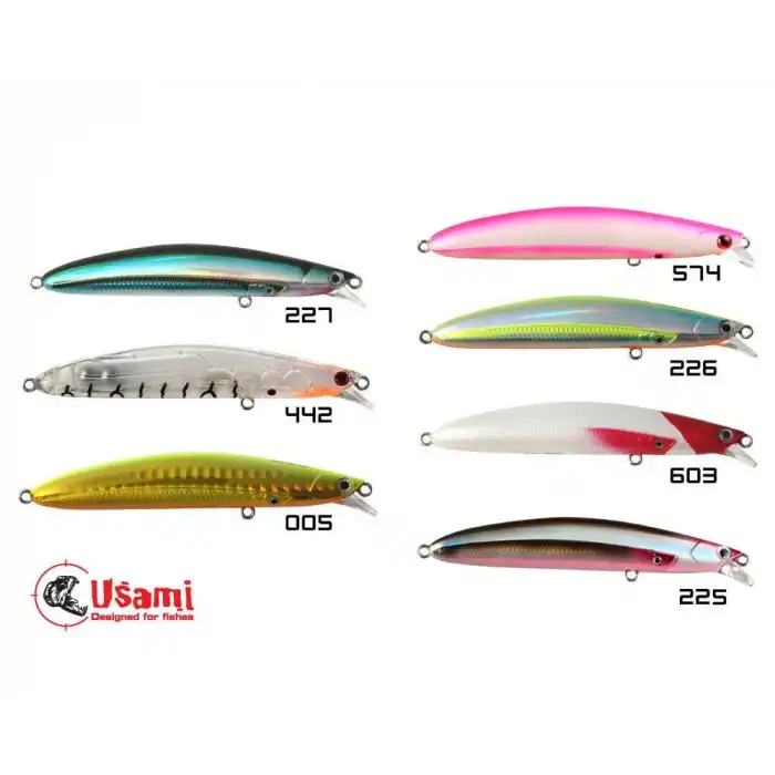 Usami Phantom Mullet 90F-SR 9.4G Maket Balık