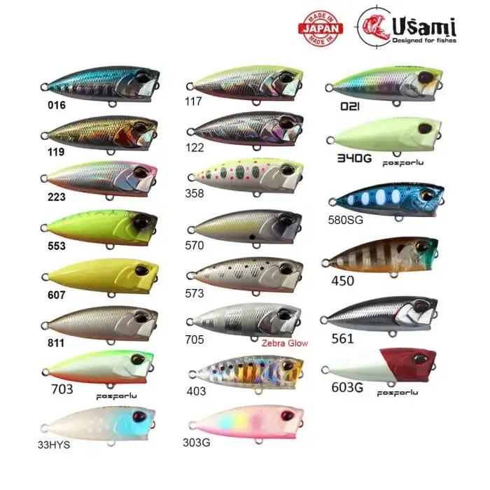 Usami Snoopy 40F Popper 3.1 G Maket Balık