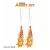 Fujin Rubber Hazır Skirt + Assist Set Orange H4-06