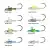RYUJI SNAKE SHAD JIG HEAD,14GR (3 AD)