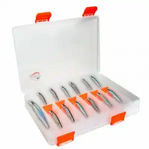 14 Bölmeli Seperatörlü Sahte Balık Kutusu Büyük Boy