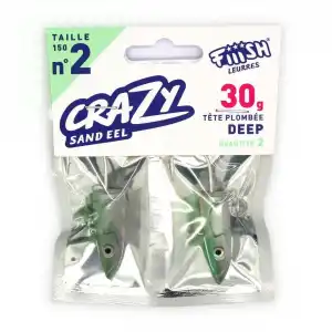 Crazy Sandeel CSE150/2 CSE222 30gr Deep Jig Head