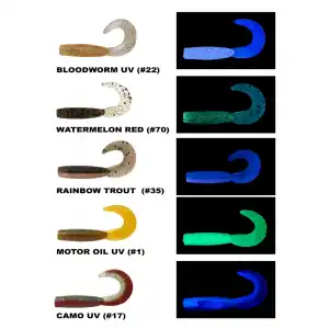 DAIWA BAIT JUNKIE 6.35CM GRUB, (8 ADET)