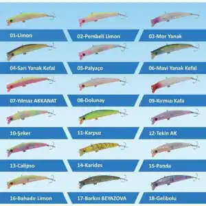 Ege Fish V Gaga 92mm 15.5 Gr Maket Balık