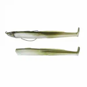 Fiiish BE110 BE1264 Combo Shallow 4gr Kaki-Rech Silikon Yem