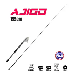 Fujin Ajigo 195cm 05-5gr Teleskopik LRF Kamışı