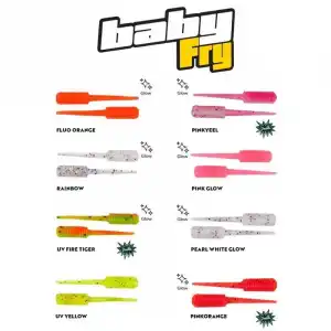 Fujin Baby FRY 2,7cm LRF Silikon Yem