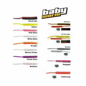 Fujin Baby Worm 5,2cm Floating LRF Silikonu