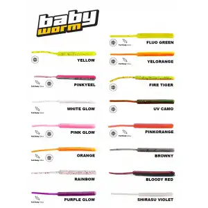 Fujin Baby Worm 5,2cm Floating LRF Silikonu