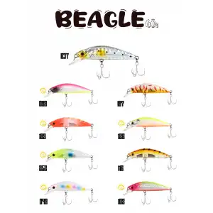 Fujin Beagle 6cm 6.5gr Maket Balık