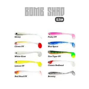 Fujin Bomb Shad 85mm Slikon Balık