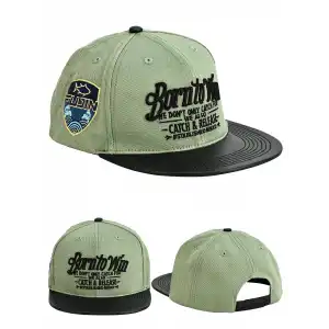 Fujin BTW Leather Visor Şapka Light Green