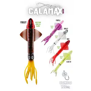 Fujin Calamax 120gr Combo Squid Silikon Yem