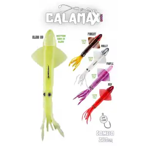 Fujin Calamax 250gr Combo Squid Silikon Yem