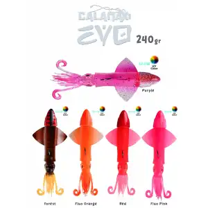 Fujin Calamax EVO 240gr Combo Squid Silikon Yem