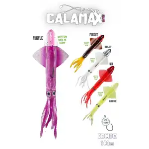 Fujin Calamax 140gr Combo Squid Silikon Yem