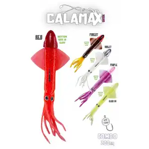 Fujin Calamax 200gr Combo Squid Silikon Yem