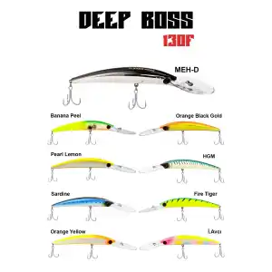 Fujin DeepBoss 130F 24gr  Maket Balık