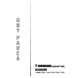Fujin Dragon Monster 278cm 5-55gr Üst Parça
