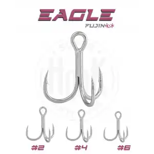 Fujin Eagle Süper Anti-Rust Üçlü Kanca
