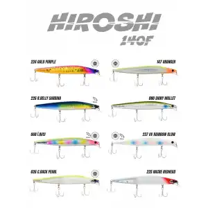 Fujin Hiroshi 140F 140mm 23gr Maket Balık