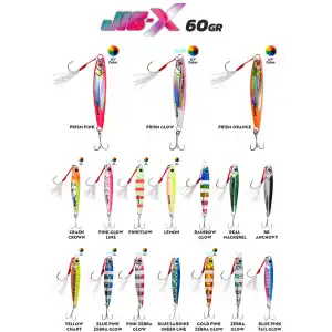 Fujin Jig-X 60gr Shore Jigging Jig Yem