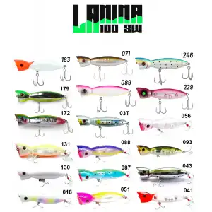 Fujin La-Nina Maket Balık Su Üstü Popper