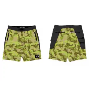 Fujin Performance Short Camo Pistachio