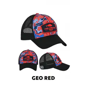 Fujin Pro Angler GEO Red Balıkçı Şapkası