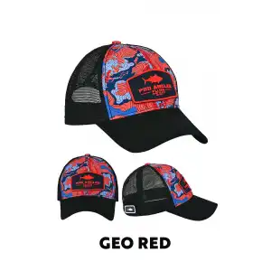 Fujin Pro Angler GEO Red Balıkçı Şapkası