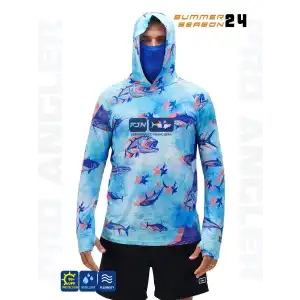 Fujin Pro Angler S24 Buff&Hoodie Echo Fish