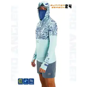 Fujin Pro Angler S24 Buff&Hoodie Izohips Mint