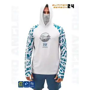 Fujin Pro Angler S24 Buff&Hoodie Lambuka Green #S