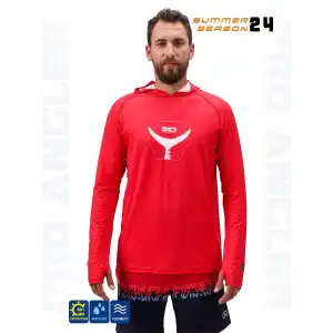 Fujin Pro Angler S24 Hooded Garnet