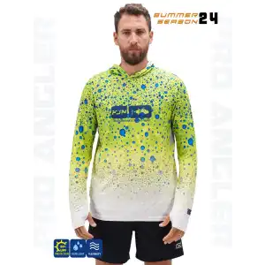 Fujin Pro Angler S24 Hooded Green Ocean