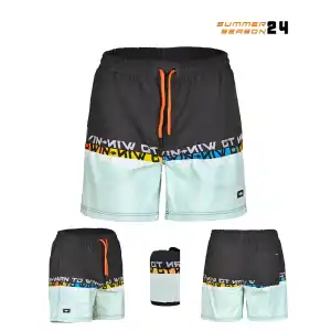 Fujin Pro Angler Short Mayo Anthracite Turquoise