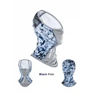 Fujin Pro Angler Sungaiter Boyunluk Black Fish