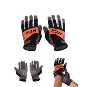 Fujin Pro Angler Trolling Gloves Black