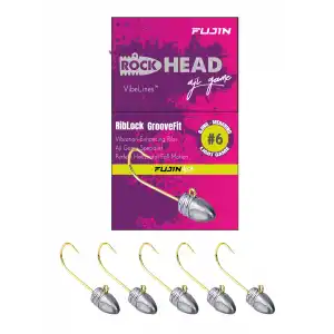 Fujin Rock-Head 6no Aji Game Jighead