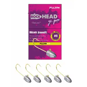 Fujin Rock-Head 8no Aji Game Jighead