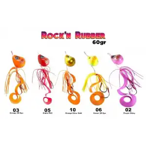 Fujin Rockn Rubber 60gr Tai Rubber Set