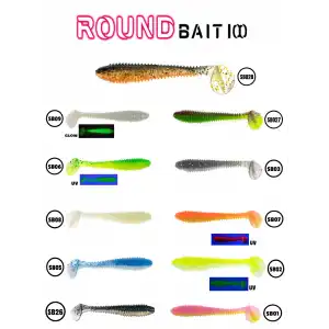 Fujin Round Bait 100mm Silikon Balık